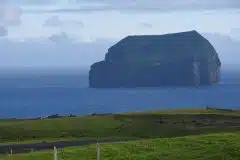 Udsigt fra Vestmannaeyjar