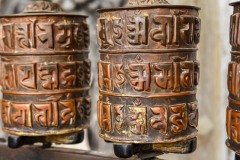 NEP_4491 Tibetansk bedehjul ved Abetemplet i Kathmandu